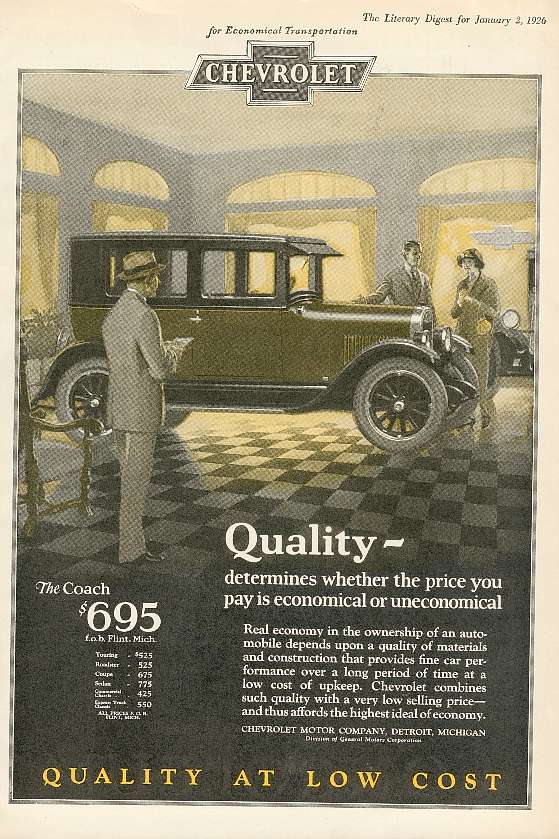 1926 Chevrolet 4